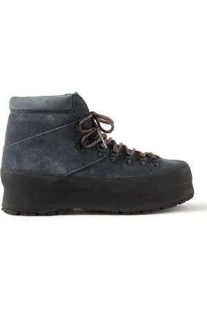 Diemme Throwing Fits Rosset Rubber-Trimmed Suede Boots - Men - - EU 39