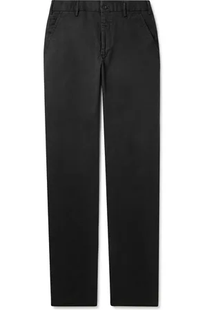 Incotex Tapered Stretch-Cotton Twill Trousers - Men - - IT 44
