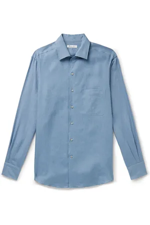 Loro Piana André Arizona Linen Shirt - Men - - XXL