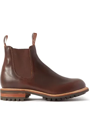 R.M.Williams Gardener Commando Leather Chelsea Boots - Men - - UK 11