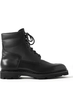 JOHN LOBB Weekend Panelled Leather Boots - Men - - UK 7