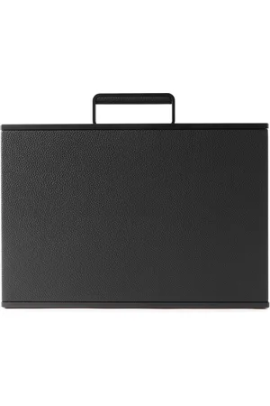 Charles Simon Mackenzie Full-Grain Leather 12-Piece Travel Watch Case - Men