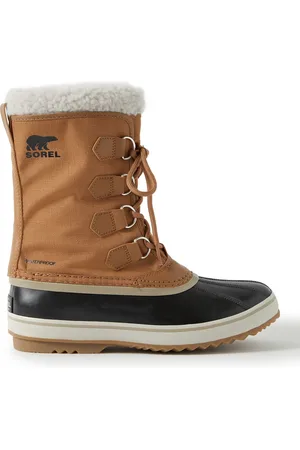 sorel 1964 Pac™ Faux Shearling-Trimmed Nylon-Ripstop and Rubber Snow Boots - Men - - US 12