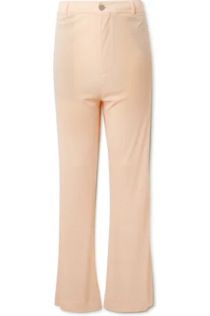 Acne Studios Phillus Flared Crepe Trousers - Men - - L