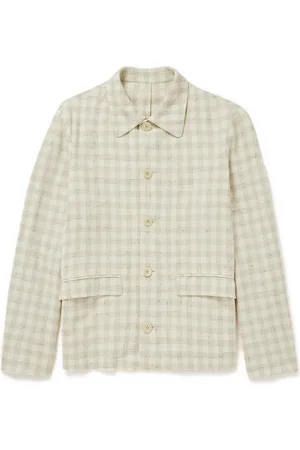 BARENA Pavegia Gingham Woven Jacket - Men - - IT 54