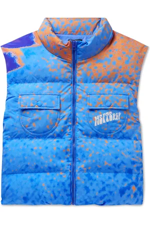 Msftsrep Quilted Printed Padded Shell Gilet - Men - - S