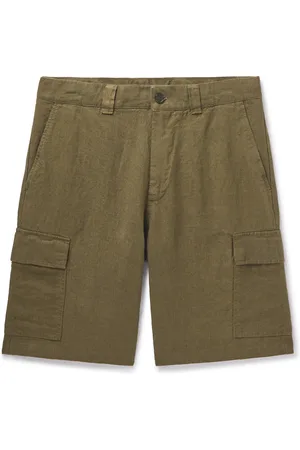 NN.07 Armi Straight-Leg Linen Cargo Shorts - Men - - UK/US 28