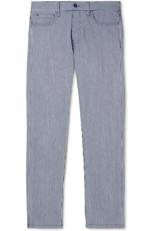 GABRIELA HEARST Austin Straight-Leg Striped Cotton Trousers - Men - - IT 54