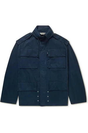 Aspesi Garment-Dyed Cotton Hooded Jacket - Men - - S