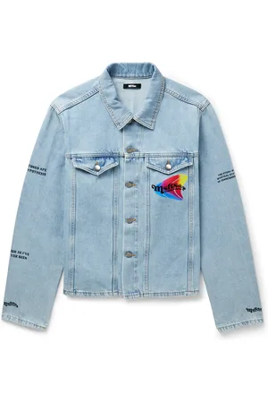 Msftsrep Logo-Print Denim Jacket - Men - - M