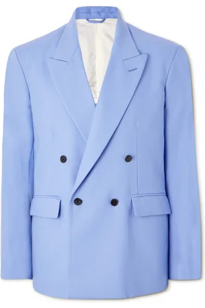 Second/Layer Pico Double-Breasted Wool Blazer - Men - - IT 46