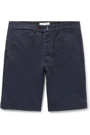 OFFICINE GENERALE Fisherman Cotton-Twill Shorts - Men - - UK/US 28