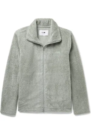 NN.07 Nil Logo-Appliquéd Fleece Jacket - Men - - XXL