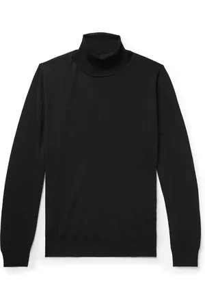CANALI Merino Wool Rollneck Sweater - Men - - IT 56