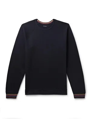 Paul Smith Striped Appliquéd Cotton-Jersey Sweatshirt - Men - - M