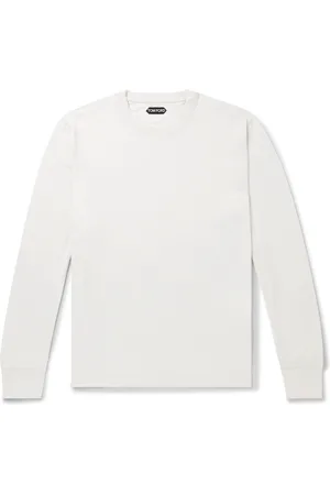 Tom Ford Slim-Fit Lyocell and Cotton-Blend Jersey T-Shirt - Men - - IT 58
