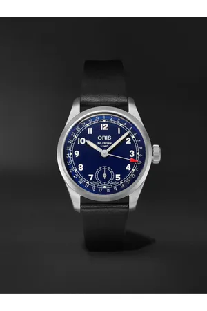 Oris Big Crown Pointer Date Automatic 38mm Stainless Steel and Leather Watch, Ref. No. 01 403 7776 4065-07 5 19 11 - Men