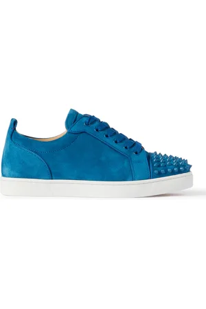 Christian Louboutin Louis Junior Spikes Cap-Toe Suede Sneakers - Men - - EU 46