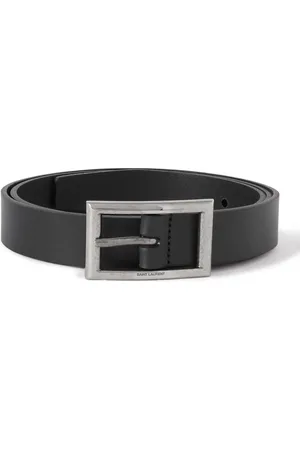 Saint Laurent 3cm Leather Belt - Men - - EU 90