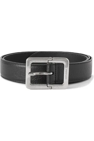 Saint Laurent 3cm Full-Grain Leather Belt - Men - - EU 105