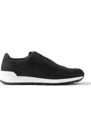 JOHN LOBB Lift Nubuck Slip-On Sneakers - Men - - UK 7