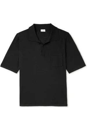Saint Laurent Wool Polo Shirt - Men - - L