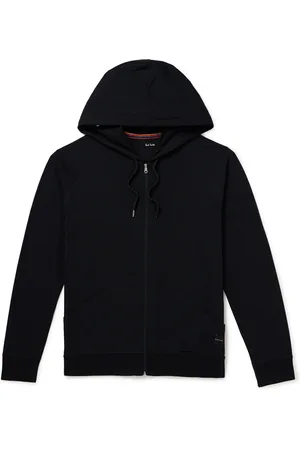 Paul Smith Grosgrain-Trimmed Cotton-Jersey Zip-Up Hoodie - Men - - M