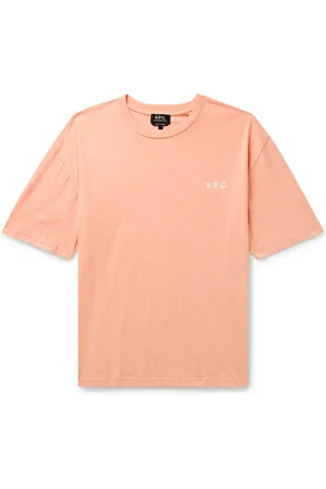 A.P.C. Joachim Logo-Flocked Cotton-Jersey T-Shirt - Men - - M