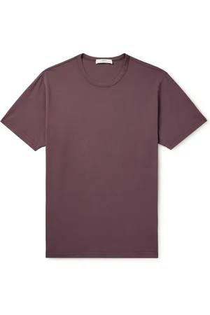 Mr P. Garment-Dyed Organic Cotton-Jersey T-Shirt - Men - - XS
