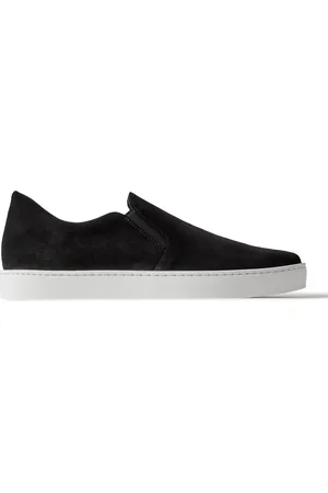 Manolo Blahnik Nadores Suede Slip-On Sneakers - Men - - UK 9