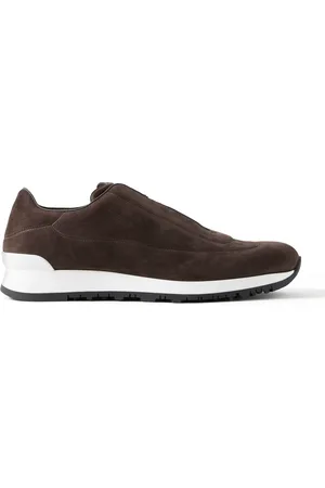 JOHN LOBB Lift Nubuck Slip-On Sneakers - Men - - UK 6