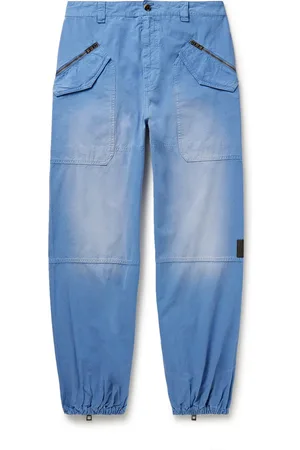 Loewe Tapered Cotton Cargo Trousers - Men - - IT 52