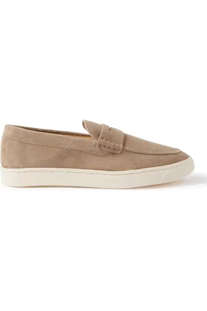 Brunello Cucinelli Suede Penny Loafers - Men - - EU 44