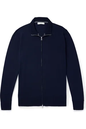 Mr P. Richard Merino Wool Zip-Up Cardigan - Men - - M