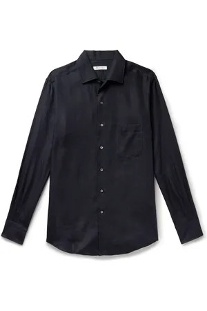 Loro Piana André Arizona Linen Shirt - Men - - XXL