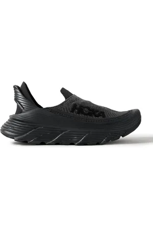 Hoka One One Restore TC Rubber-Trimmed Stretch-Knit Slip-On Sneakers - Men - - US 10