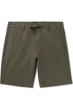 NN.07 Seb 1040 Cotton-Blend Seersucker Shorts - Men - - UK/US 36