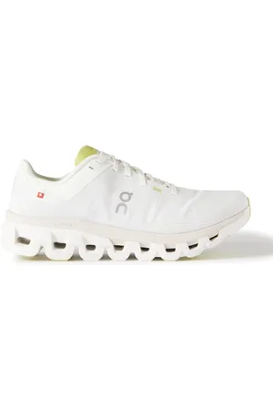 On Running Cloudflyer 4 Rubber-Trimmed Stretch-Knit Running Sneakers - Men - - US 9.5