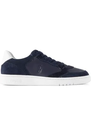 Ralph Lauren Suede and Leather Sneakers - Men - - UK 7