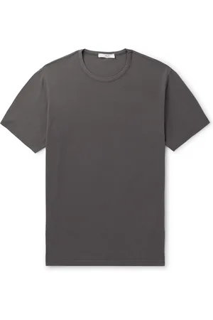 Mr P. Garment-Dyed Organic Cotton-Jersey T-Shirt - Men - - S