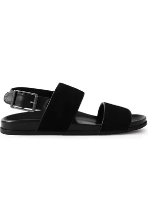 Manolo Blahnik Golby Suede and Leather Sandals - Men - - UK 11