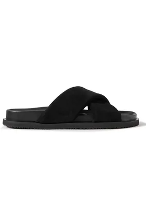 Mr P. Tom Padded Suede Sandals - Men - - UK 9