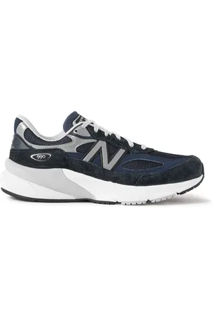New Balance 990v6 Leather-Trimmed Suede and Mesh Sneakers - Men - - UK 6.5