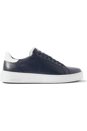 J.M. Weston On Time Leather Sneakers - Men - - UK 8