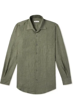Loro Piana André Arizona Linen Shirt - Men - - XXXL