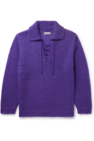 BODE Alpine Mohair-Blend Sweater - Men - - M