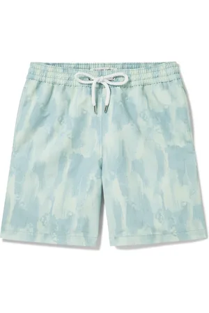Frescobol Carioca Straight-Leg Mid-Length Printed Recycled Swim Shorts - Men - - XXL