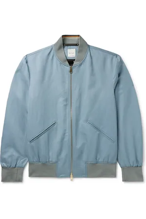 Paul Smith Cotton and Ramie-Blend Bomber Jacket - Men - - L