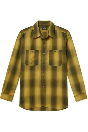 Pins & Needles Checked Crepe Shirt - Men - - L