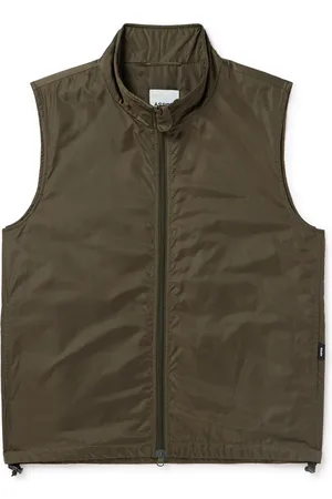 ASPESI padded zip-up gilet - Blue